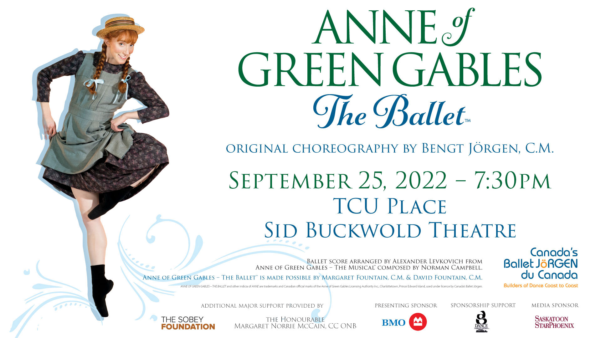 Ballet Jörgen presents Anne of Green Gables - The Ballet