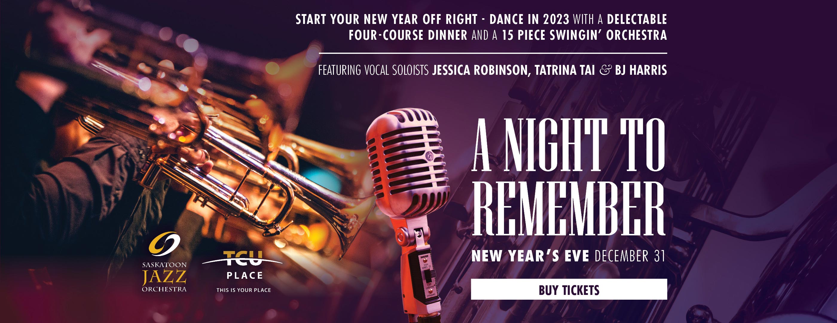 A Night to Remember New Year's Eve Event - Learn More