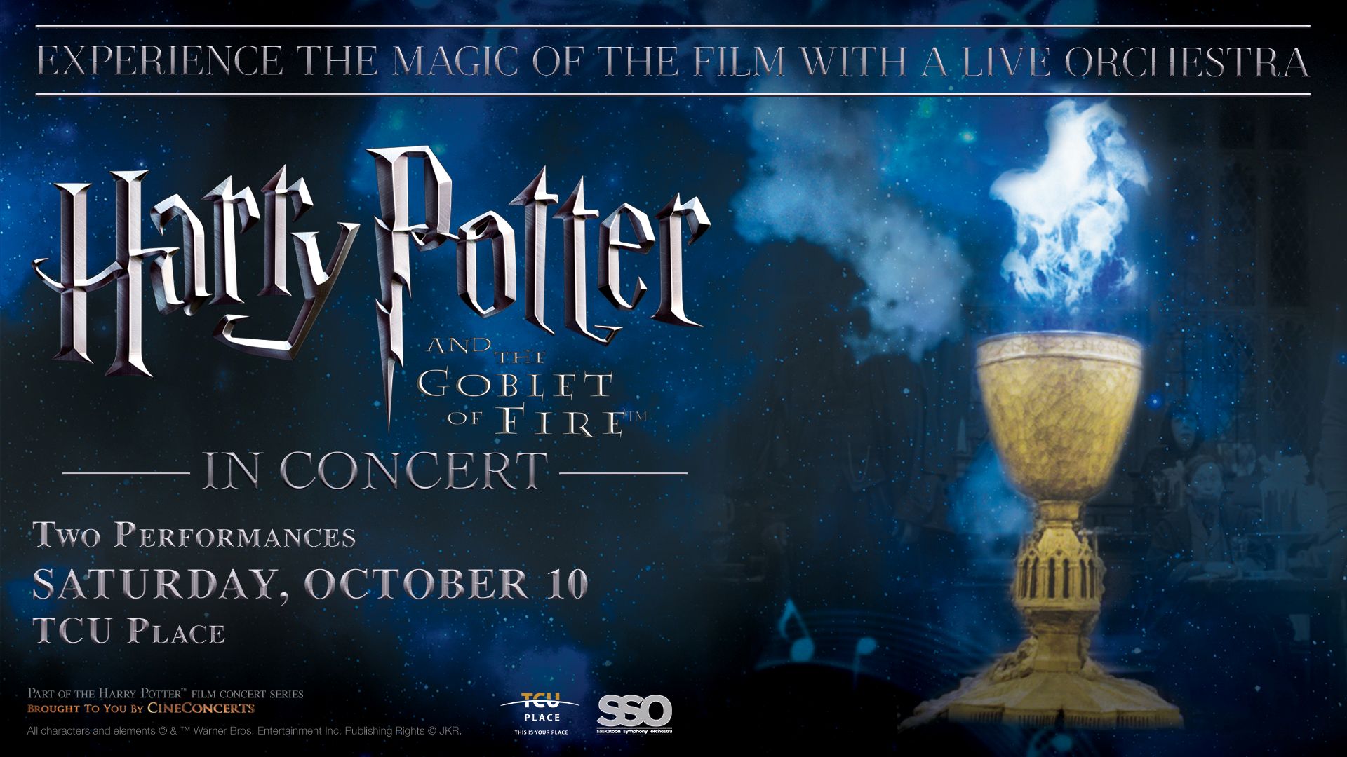 Harry Potter and the Goblet of Fire In Concert - Oct 10th at TCU Place