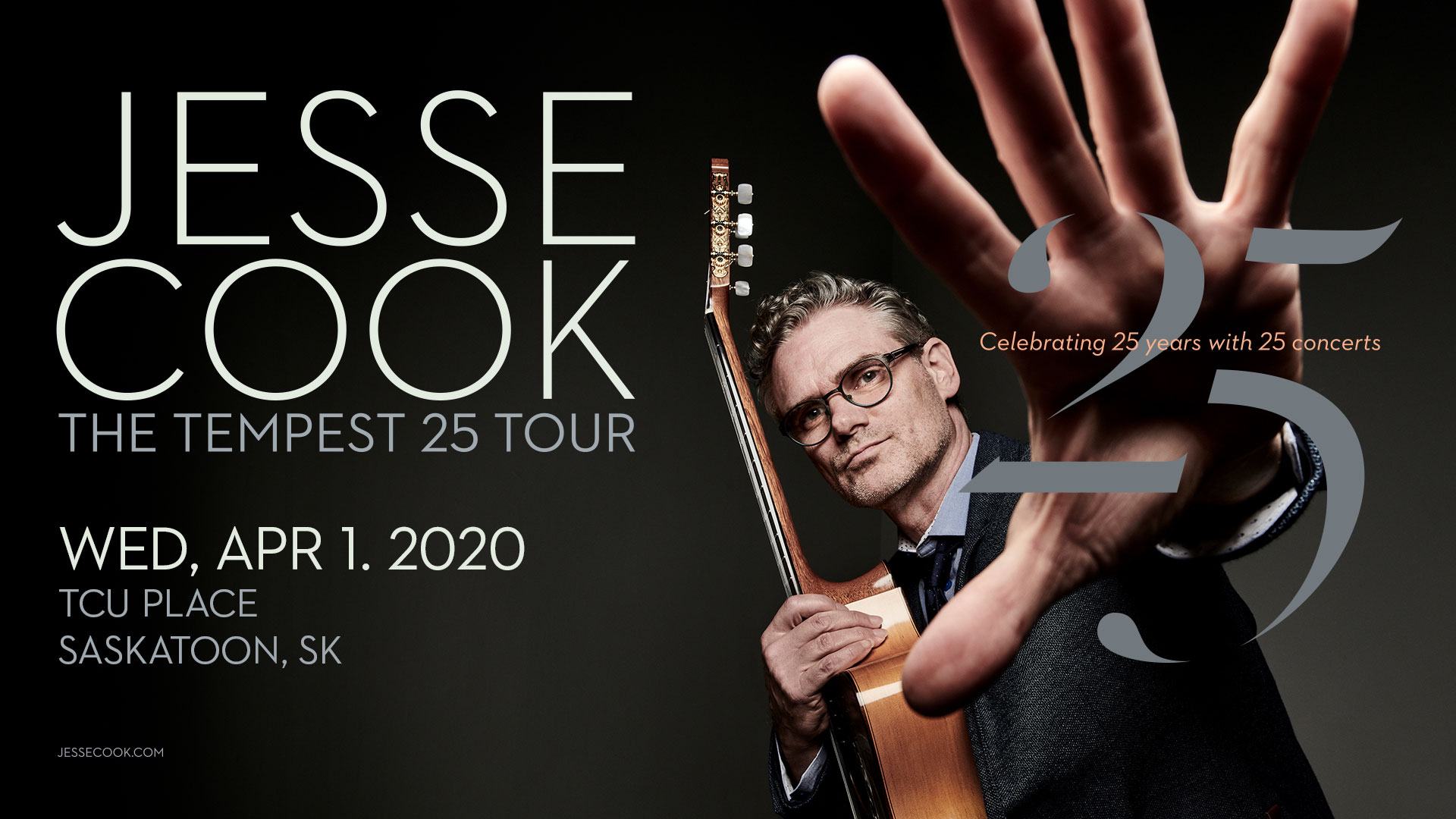 Jesse Cook - The Tempest 25 Tour - Celebrating 25 years with 25 concerts