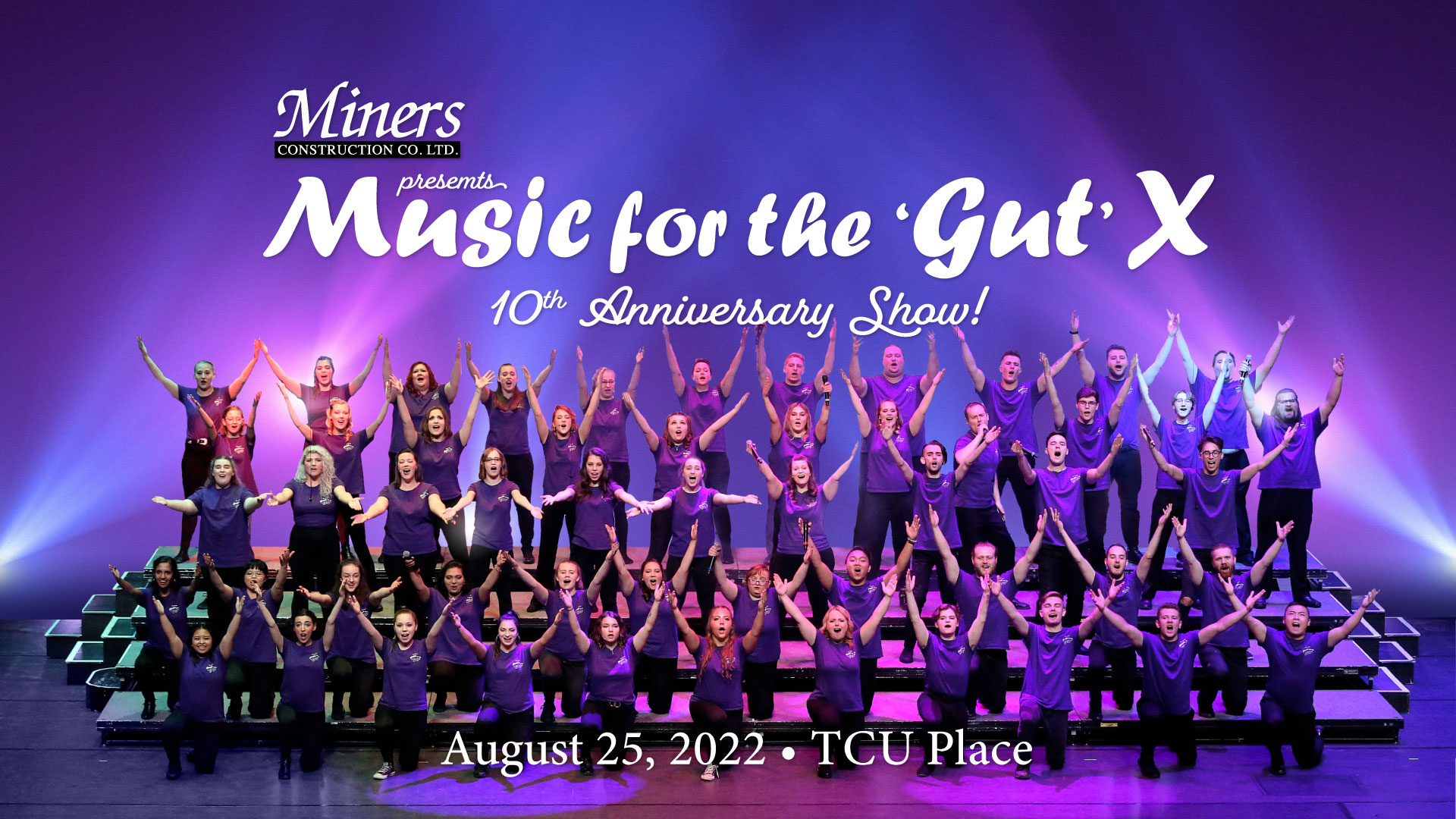 Miners Construction Co. Ltd. presents Music for the Gut X - 10th Anniversary Show