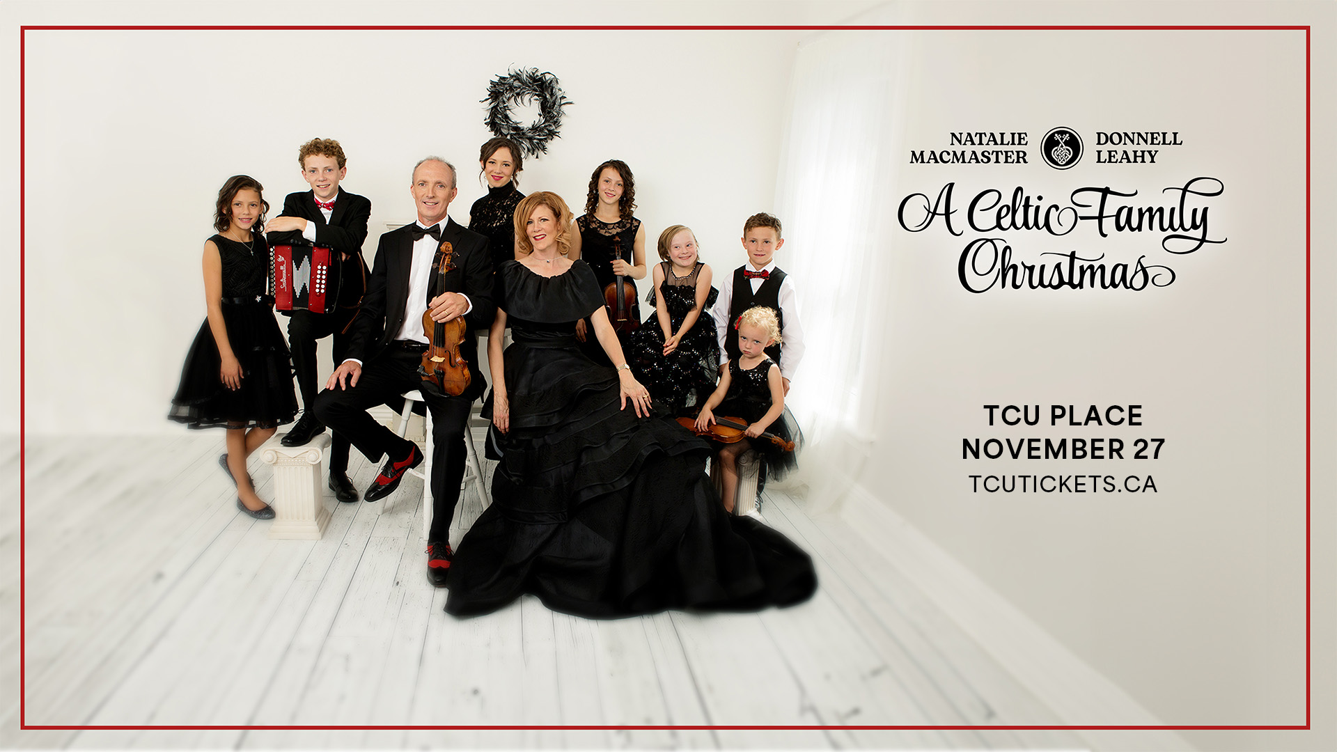 Natalie MacMaster and Donnell Leahy - November 27, 2024 at TCU Place