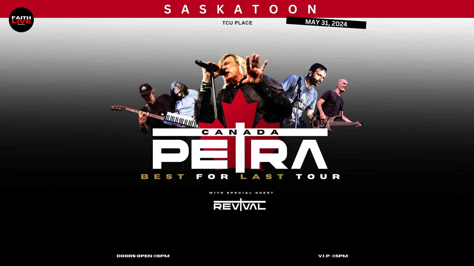 PETRA with special guest Revival - May 31st 2024 at TCU Place