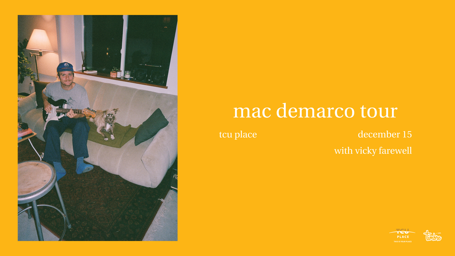 Mac DeMarco at TCU Place with Vicky Farewell