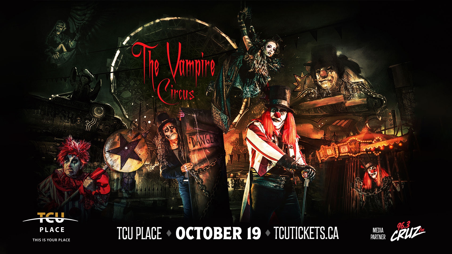 The Vampire Circus - October 19th at TCU Place